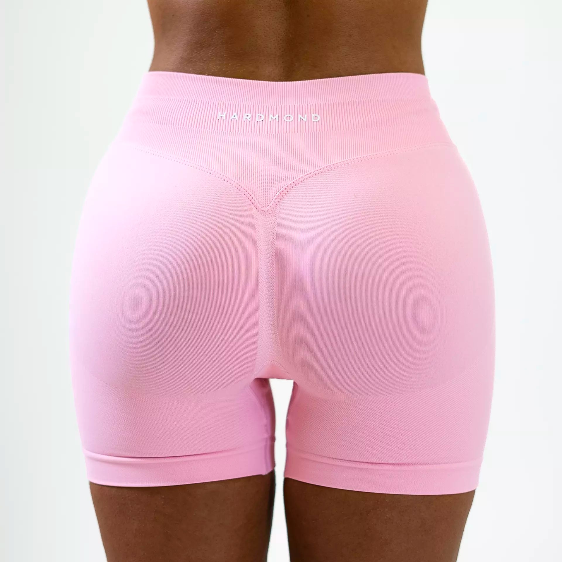 HARDMOND Style Shorts pink - back view with push-up effect
